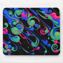 Colour Rain Mousepad