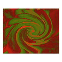 Colour Swirl Photo Print