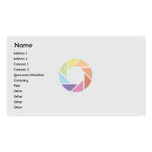 Colour Wheel - Business Business Card Templates