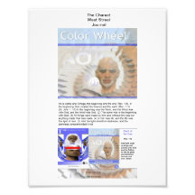 Colour Wheel Photo Print