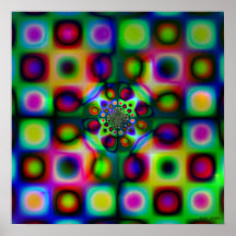 Coloured Blocks #3 Posters