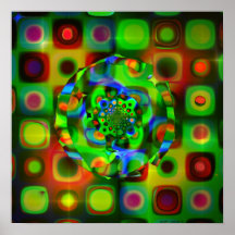 Coloured Blocks #4 Print