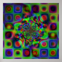Coloured Blocks #5 Posters