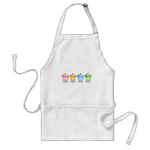 Coloured Buns Apron