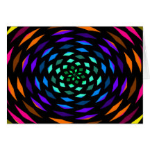 Colourful Abstract Card