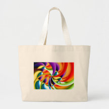 Colourful Abstract Design Bag