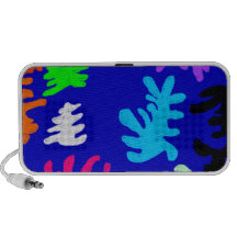 Colourful Abstract Mini Speakers