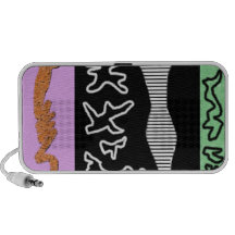 Colourful Abstract Notebook Speakers