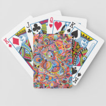 Colourful Abstract Playing Cards playing cards