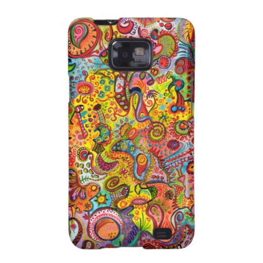 Colourful Abstract Samsung Galaxy S2 Case Funky
