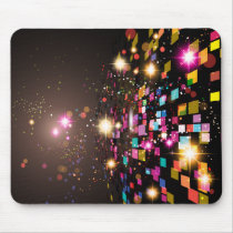 Colourful Abstract Space Mouse Pads