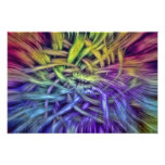 Colourful Abstract Weave Design Photographic Print