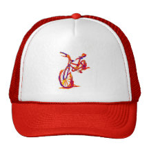 Colourful Bike Designs Trucker Hats