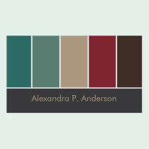 Colourful Boutique (v12) Business Card business cards
