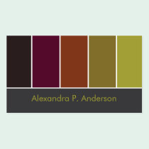 Colourful Boutique (v19) Business Card business cards