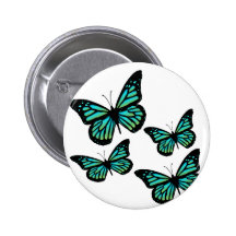 Colourful Butterfly Butterflies Pin