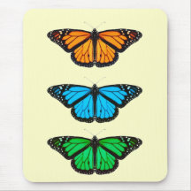Colourful Butterfly Mousepad