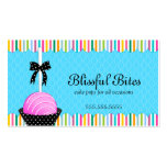Colourful Cake Pops Business Cards