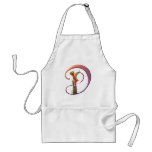 Colourful Calla Initial D Aprons
