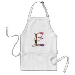 Colourful Calla Initial E Aprons