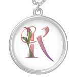 Colourful Calla Initial K Jewelry