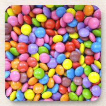 Colourful Candy Coaster