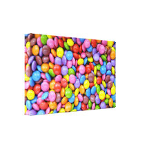Colourful Candy Gallery Wrap Canvas