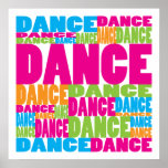 Colourful Dance Print