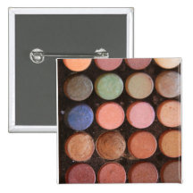 Colourful eyeshadows pins