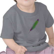 Colourful Feather Baby Tee