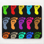 Colourful Feet Mousepad