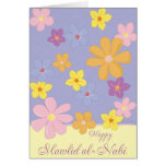 Colourful Flowers - Mawlid al-Nabi Cards