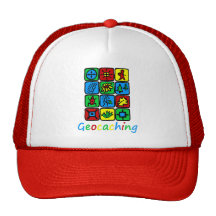 Colourful Geocaching Trucker Hat