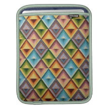 Colourful Geometric Pattern iPad Sleeve