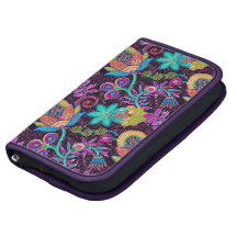 Colourful Glass Beads Look Retro Floral Design Planner