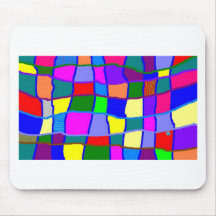 colourful grid mousepads