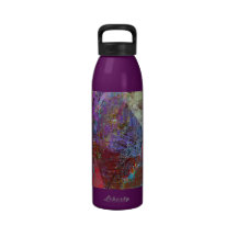 Colourful Grid Reusable Water Bottle