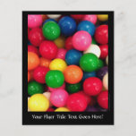 Colourful Gum Ball Candy Personalized Flyer