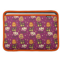 Colourful Halloween Pattern Sleeves For MacBook Air
