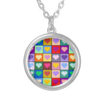 Colourful Heart Squares Jewelry