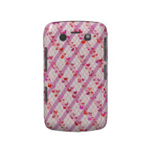 Colourful hearts Case-Mate blackberry case