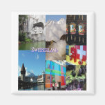 Colourful Images of Switzerland by Celeste Sheffey Refrigerator Magnets