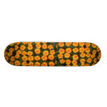 Colourful Marigolds Custom Skate Board