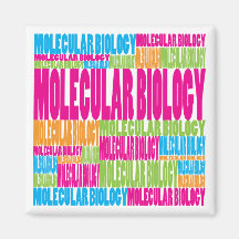Colourful Molecular Biology Magnets