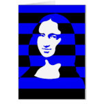 Colourful Mona Greeting Cards