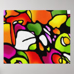 Colourful Mood Swing Poster