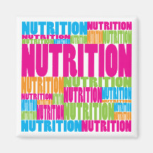 Colourful Nutrition Magnets