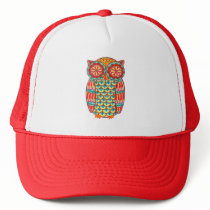 Colourful Owl Hat
