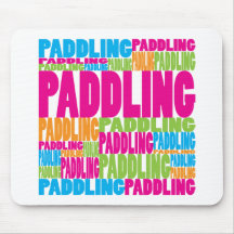 Colourful Paddling Mousemat