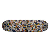 Colourful Pills Skate Deck